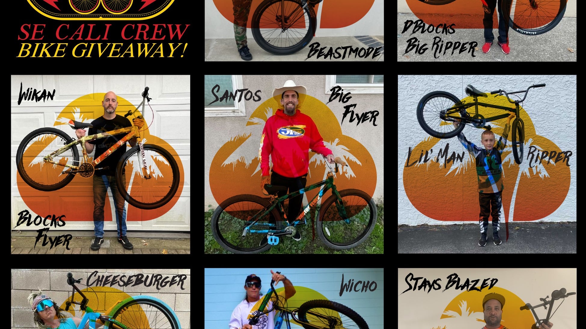 So Many Bike Giveaways!