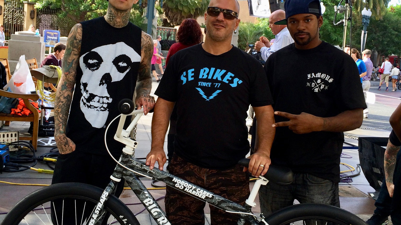 The Travis Barker x Dblocks SE Bikes Connection!