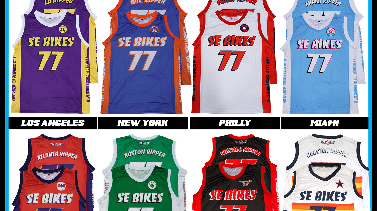 The SE Bikes City Jerseys