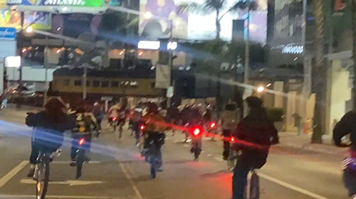 Los Angeles Marathon Crash Ride