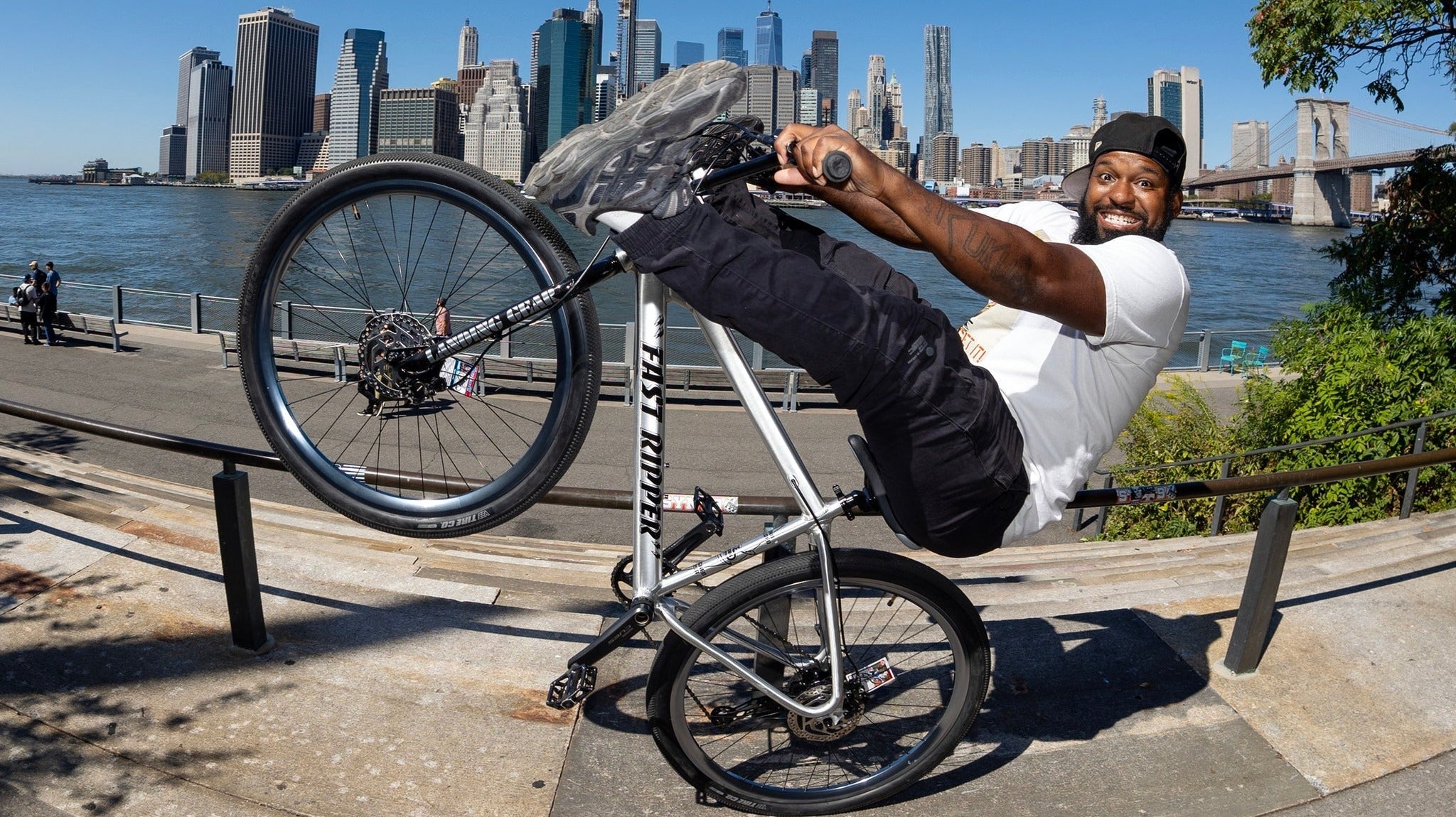 Smiling on the Fast Ripper!