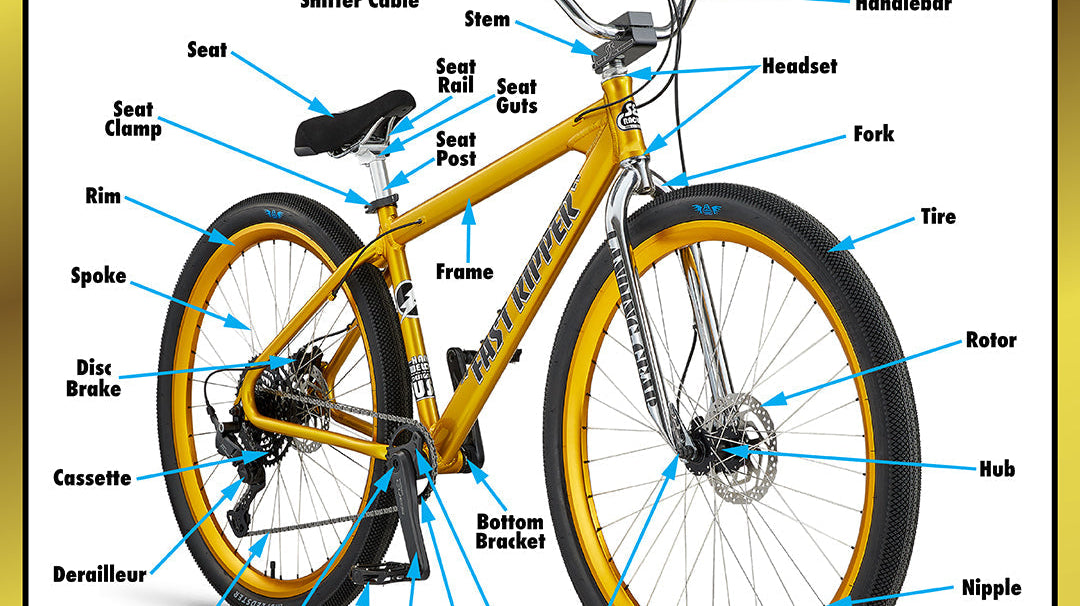 All the Parts on an SE Bike!