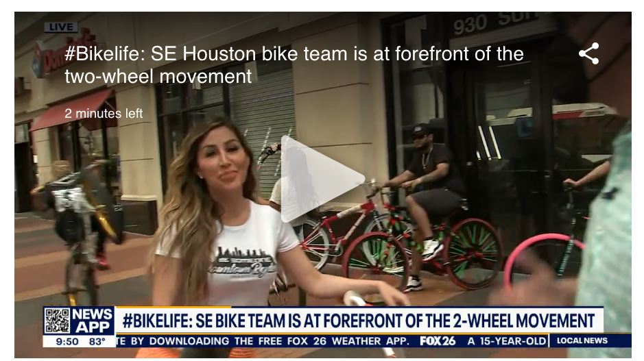 SE Bike Life on the Houston News