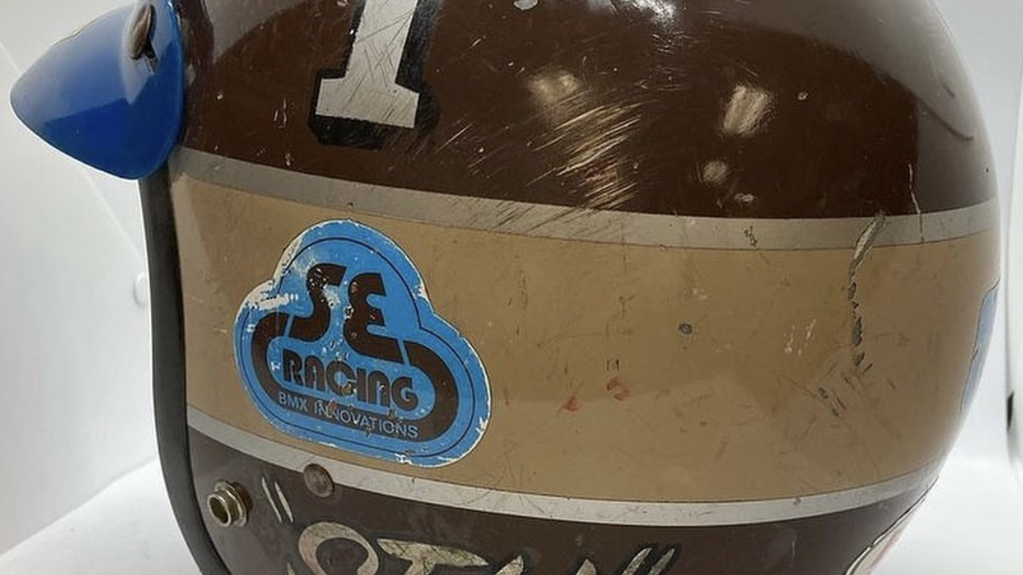 Stompin' Stu's Helmet!