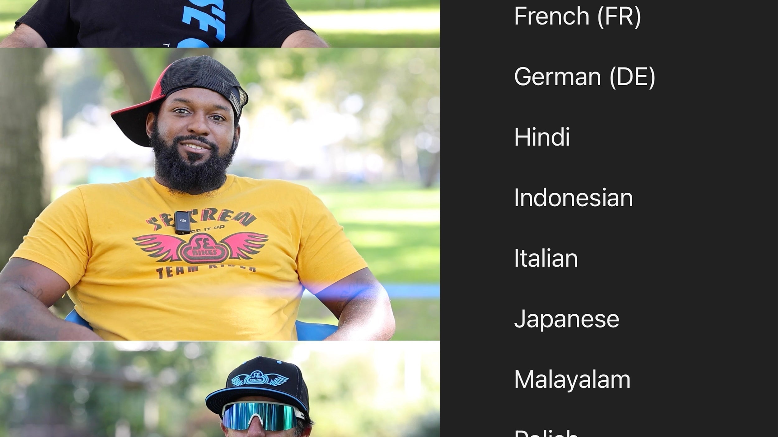 SE Riders Speak 12 Languages!?