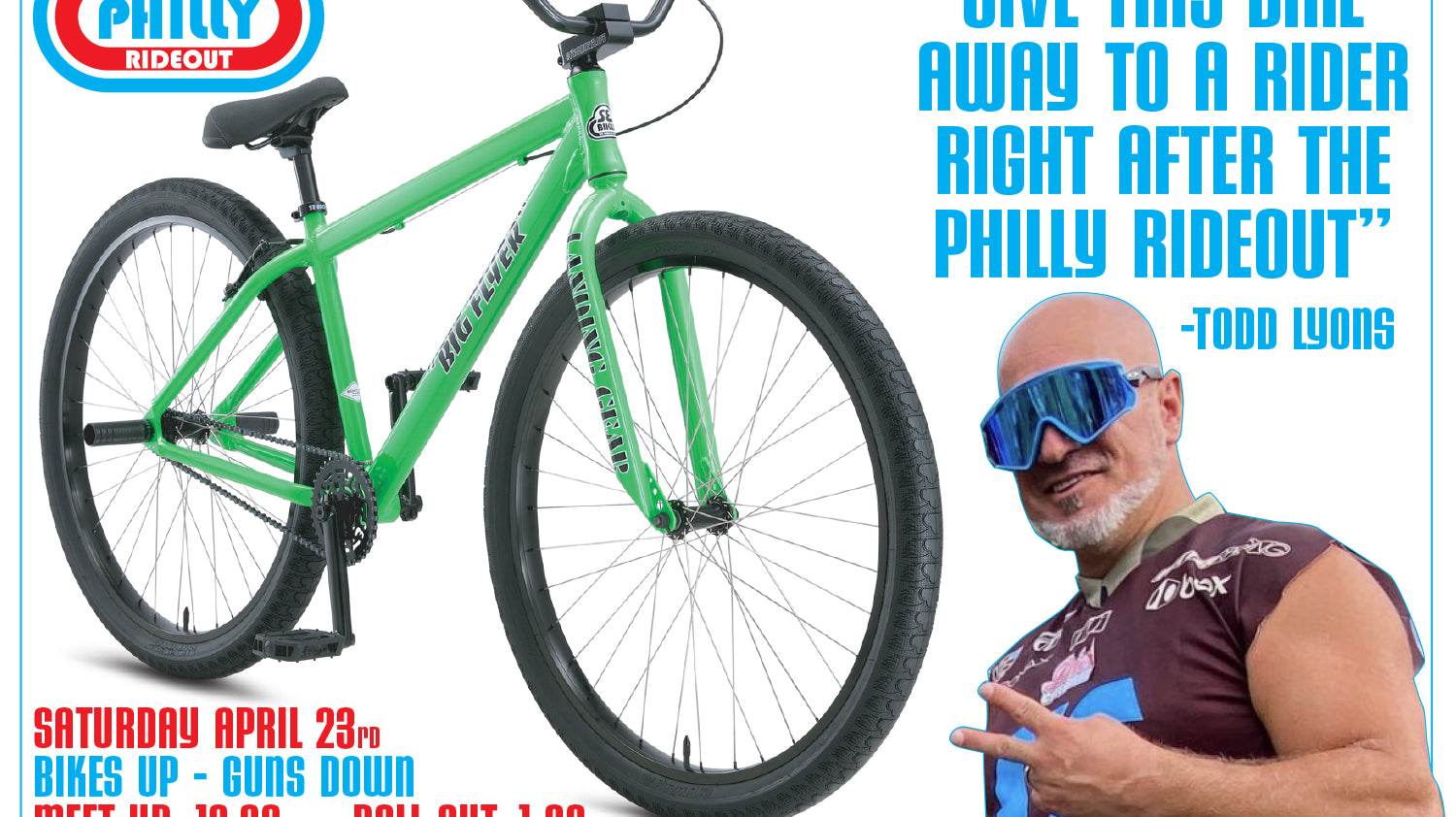 Philly Rideout and Bike Giveaway!