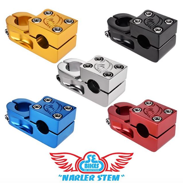 PK Ripper 29 Parts SE Bikes Narler BMX Stem CNC 6061 Aluminum (1