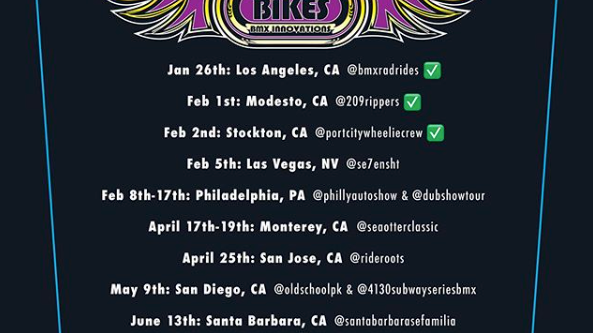 The 2020 SE Bikes Life Tour