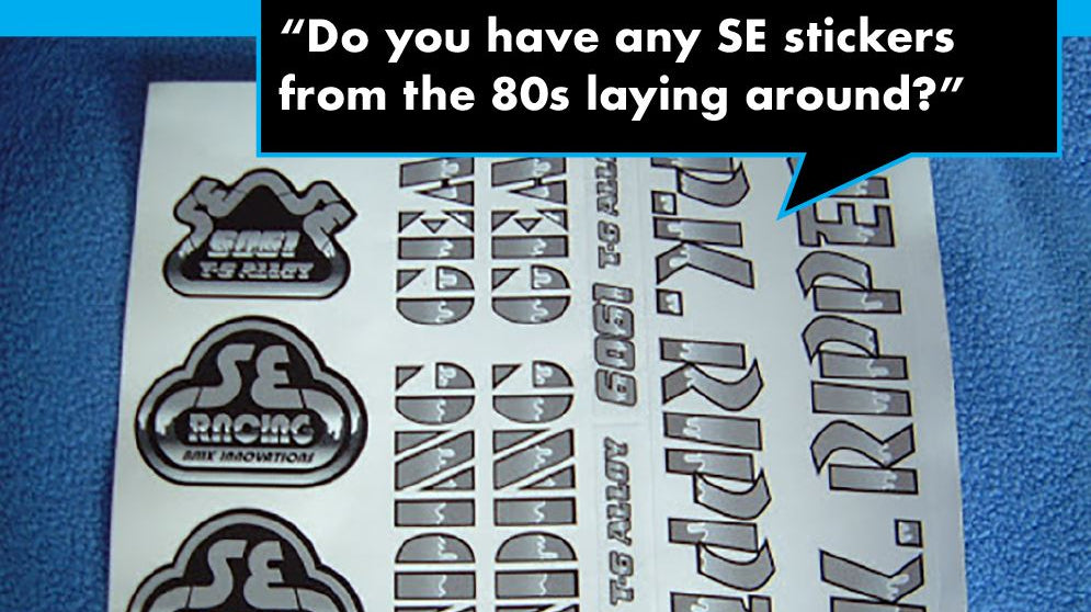 SE FAQ: Any Old Stickers?