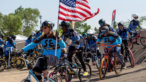 SE BIKES TAKES OVER THE TRACK