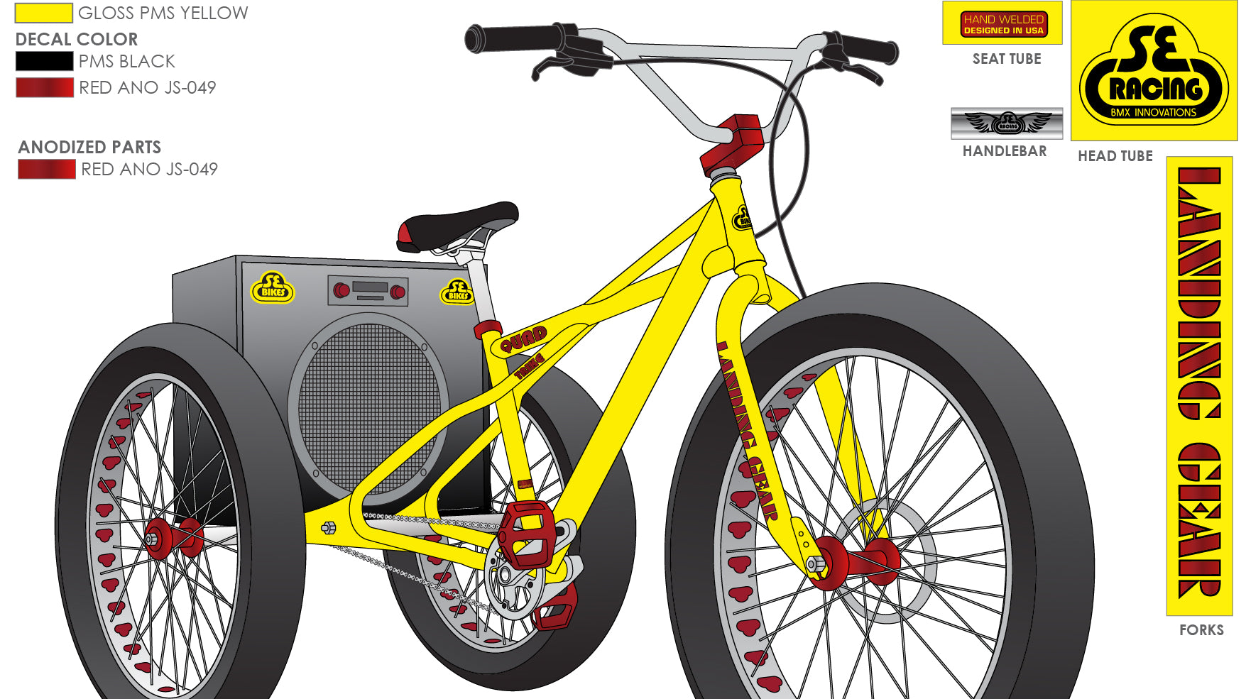 Boom Box Quad Trike!