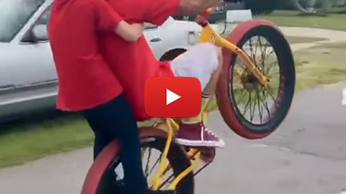 Bike Riding with Grandpa!