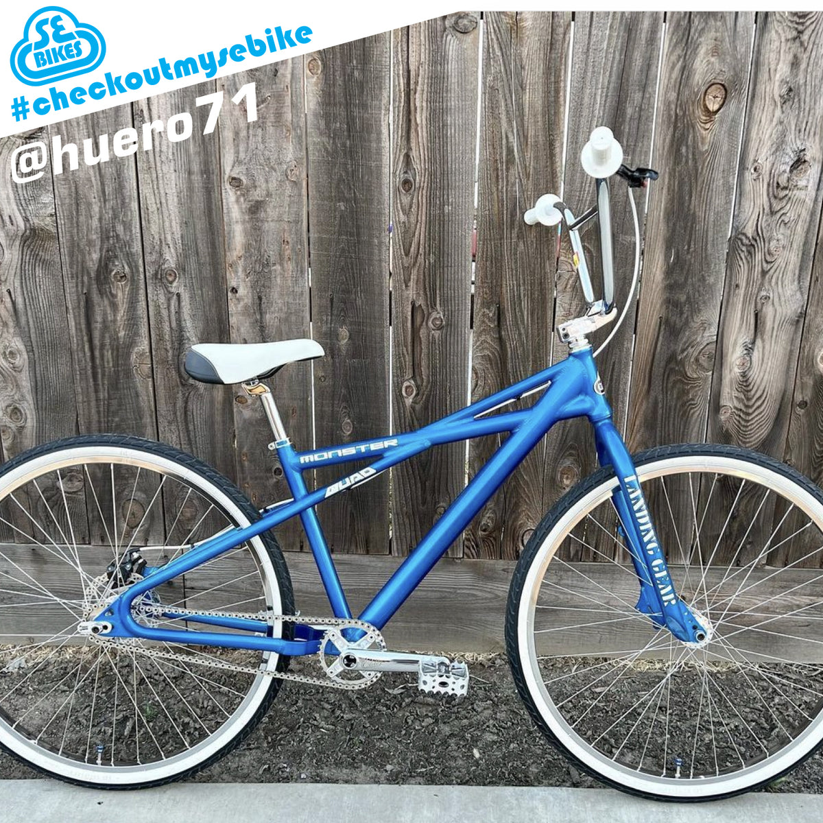 Se Racing Quadangle Se Monster Quadangle Se Quadangle Bmx Bike