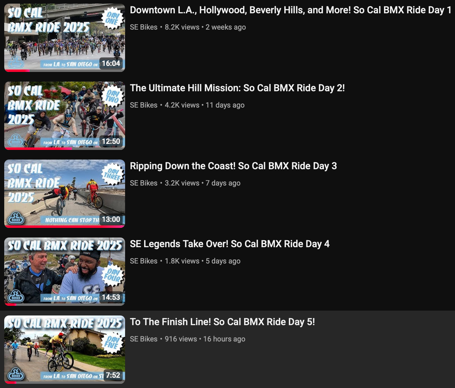 5 Days of Radness: The Ultimate Rideout!