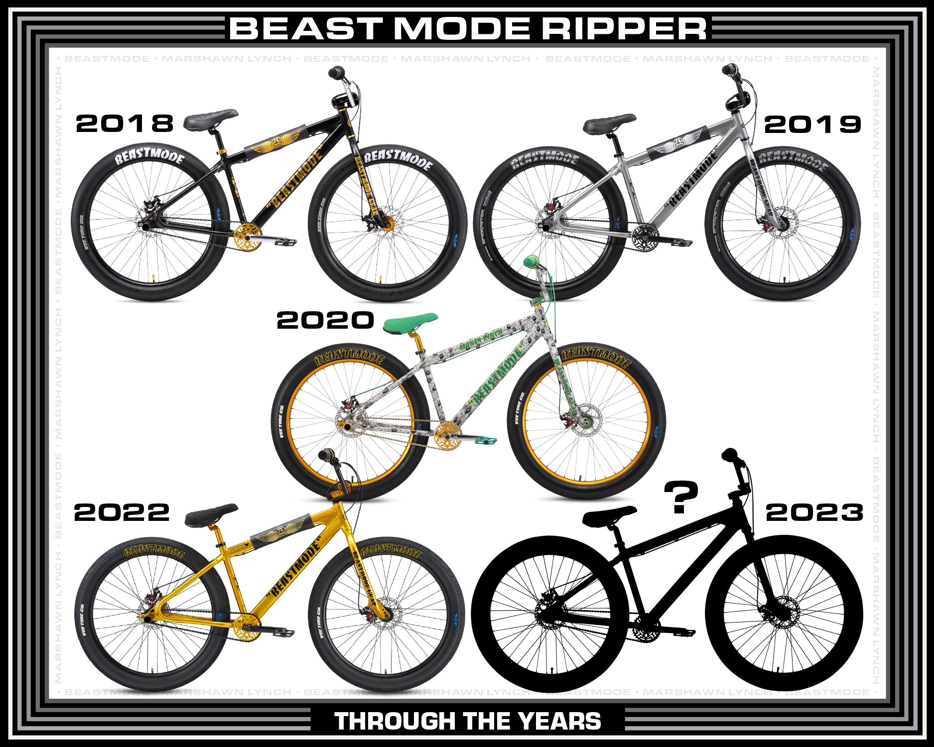 Beast Mode Ripper Through the Years!