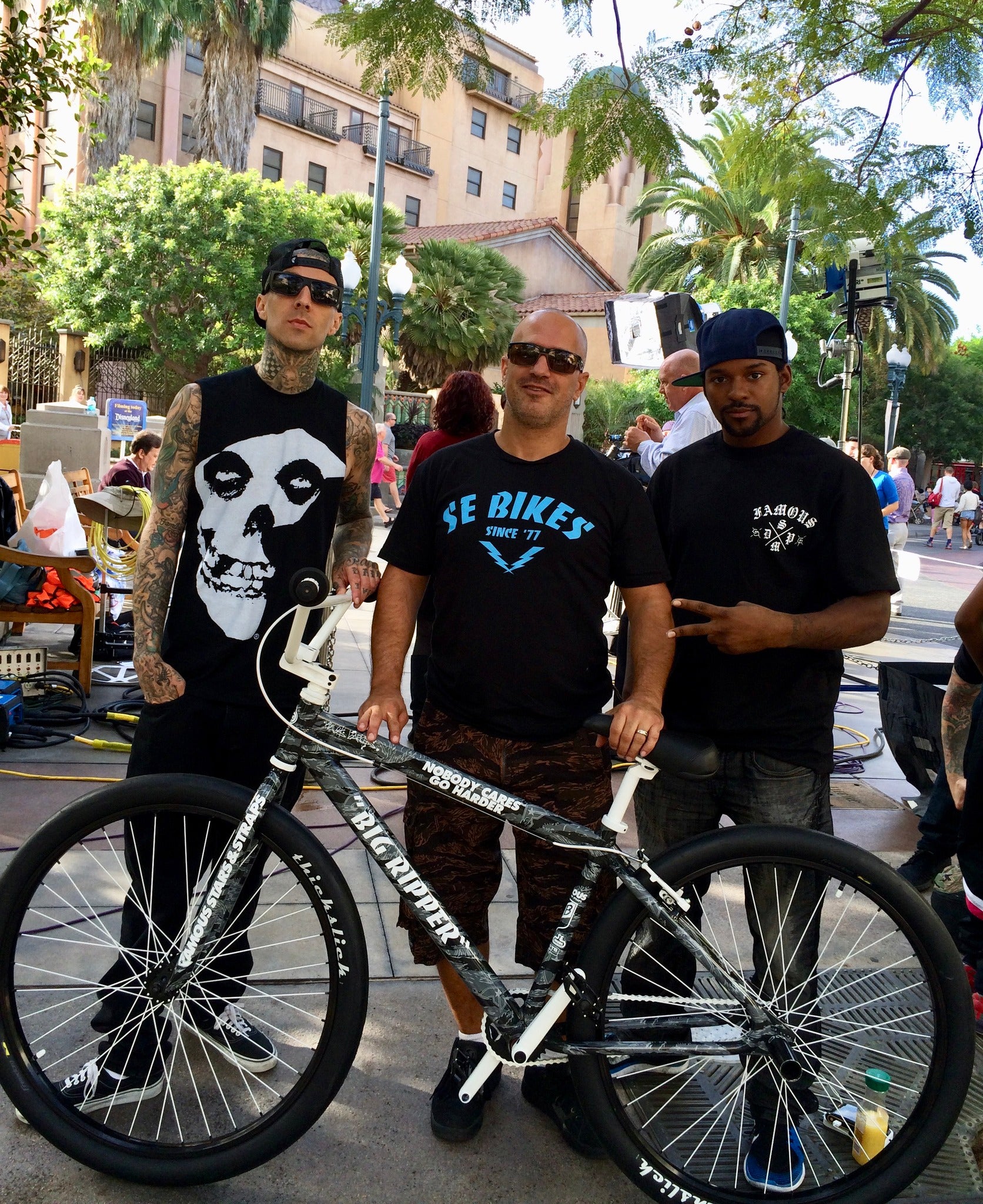 The Travis Barker x Dblocks SE Bikes Connection!