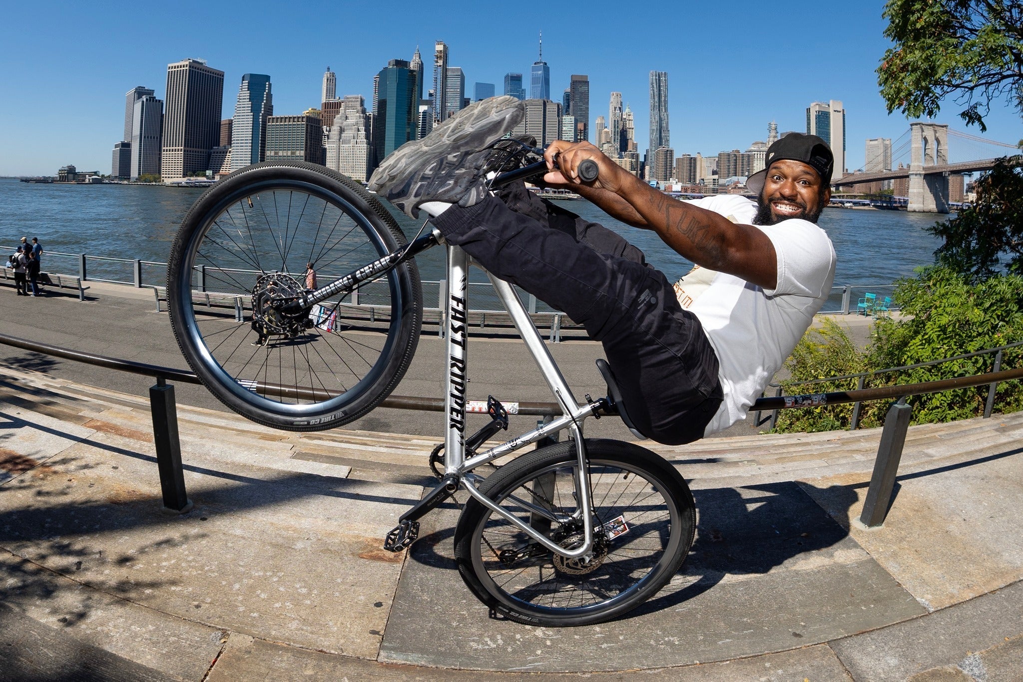 Smiling on the Fast Ripper!