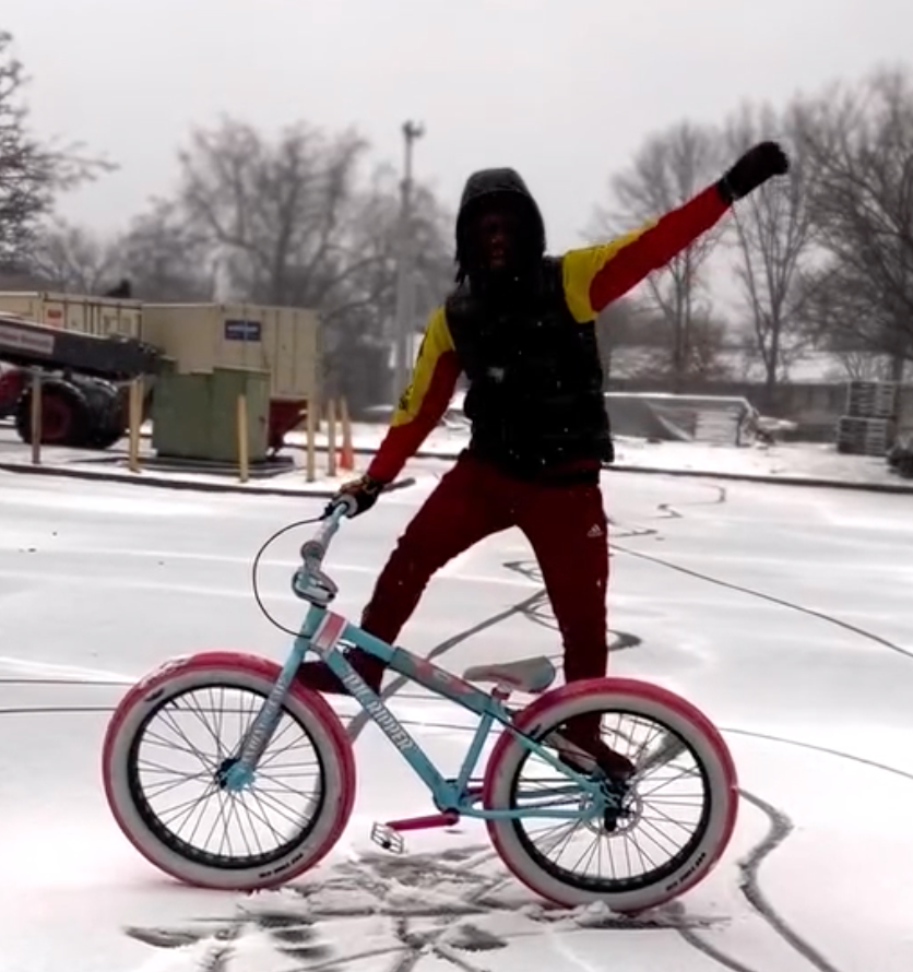 Fat Ripper in the Snow!