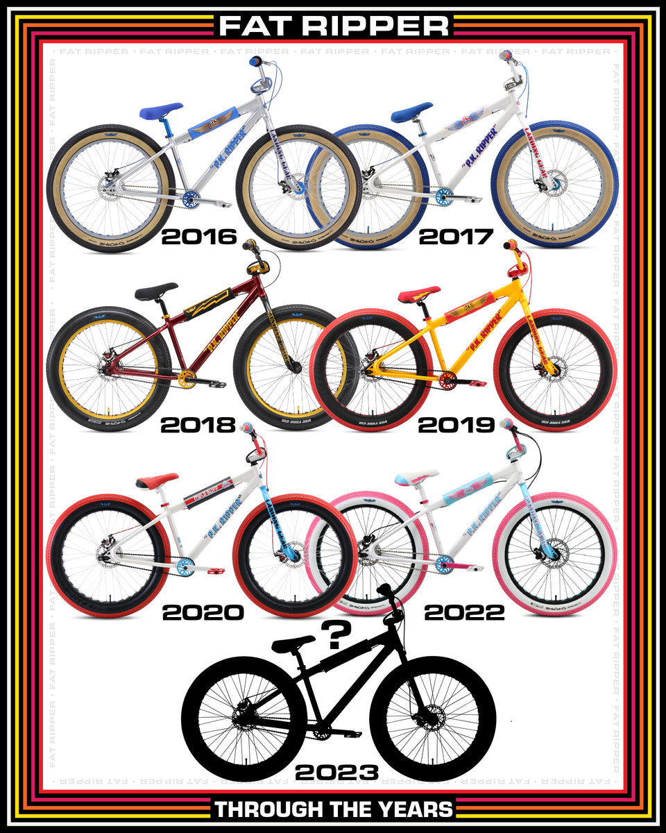 Fat Ripper Through the Years – SE BIKES Powered By BikeCo