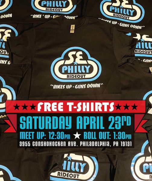Philly Rideout Shirts!
