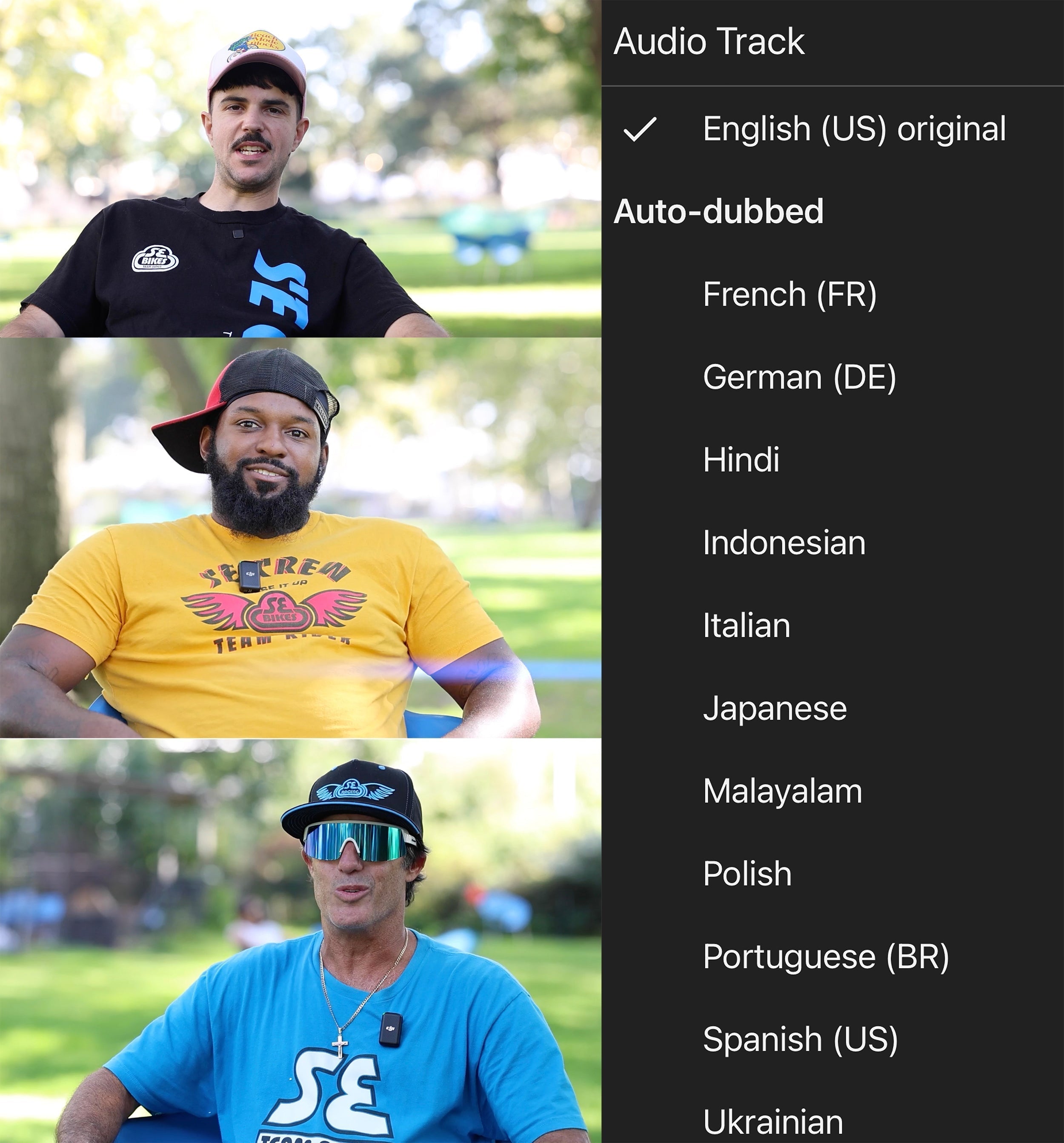 SE Riders Speak 12 Languages!?