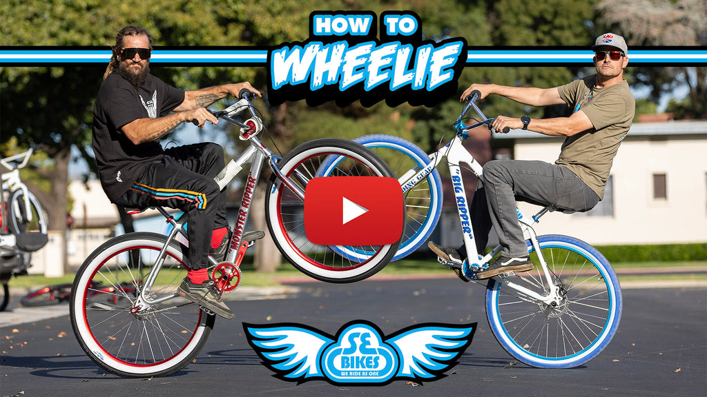 How To Wheelie Video with the SE Crew!