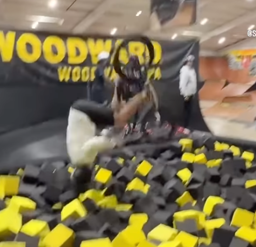 Flipping Out at Woodward!