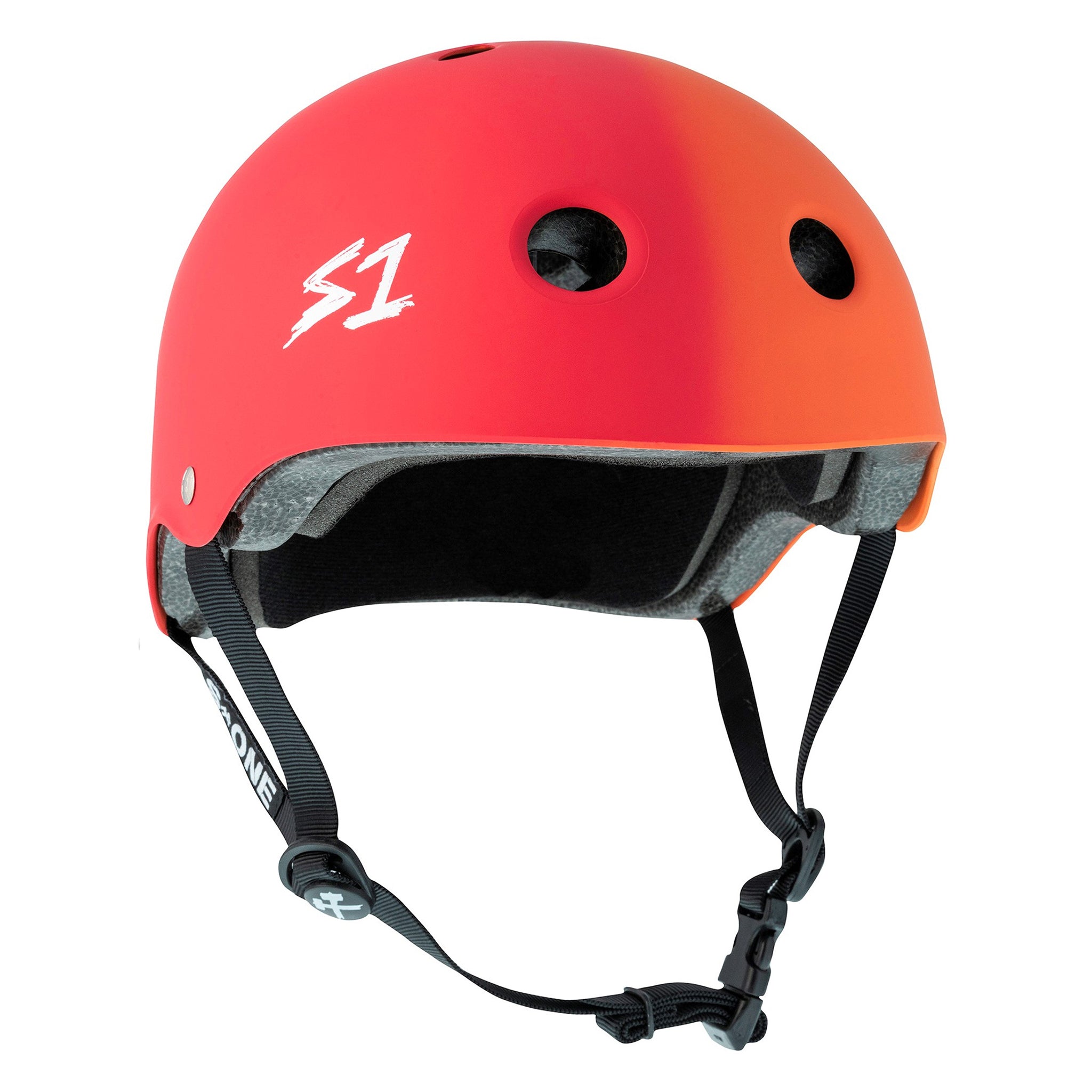 S1 Lifer Helmet - Red Orange Fade Matte