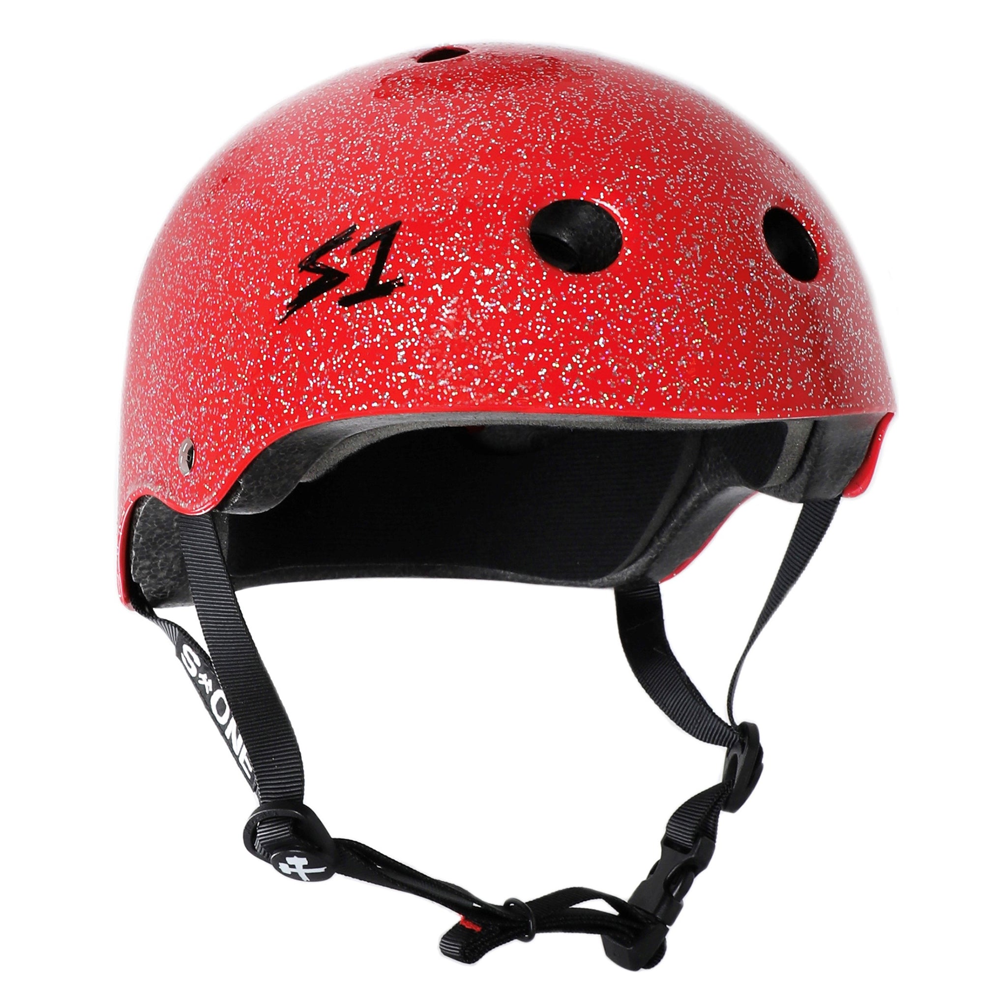 S1 Lifer Helmet - Red Gloss Glitter