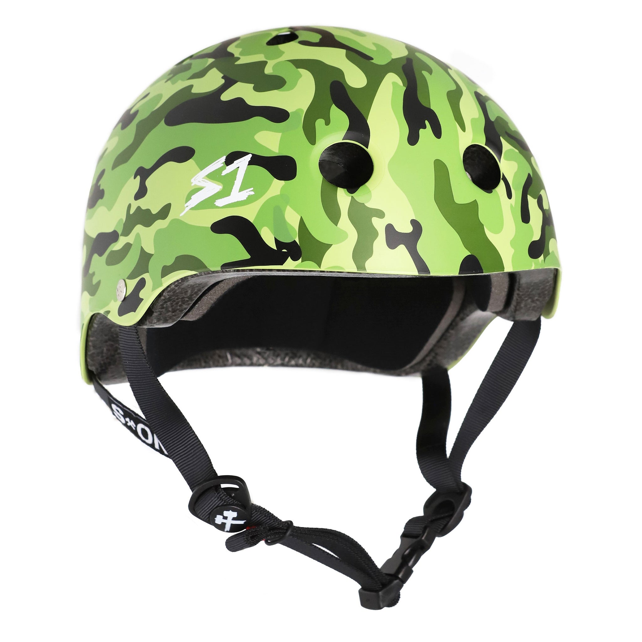 S1 Lifer Helmet - Green Camo Matte