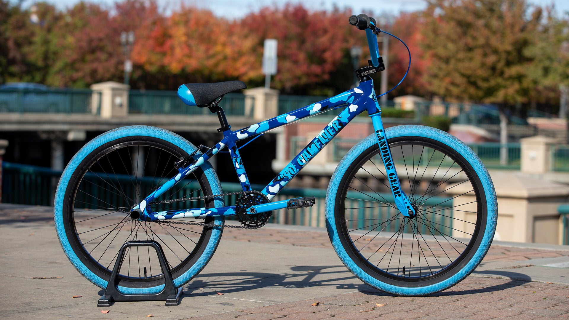 So Cal Flyer Blue Camo Flyer Bike Blue And Silver So Cal Flyer So
