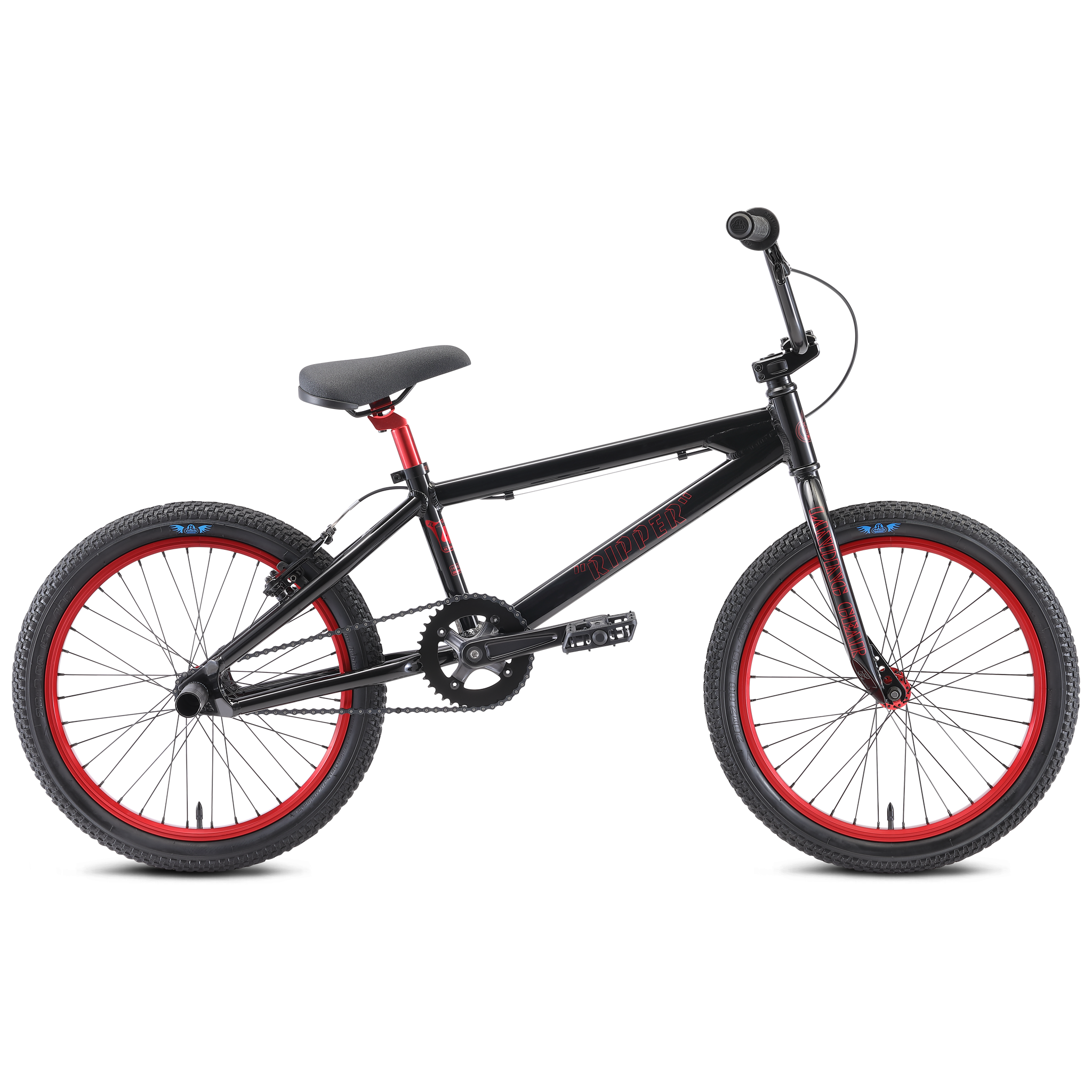 Red and black bmx sale
