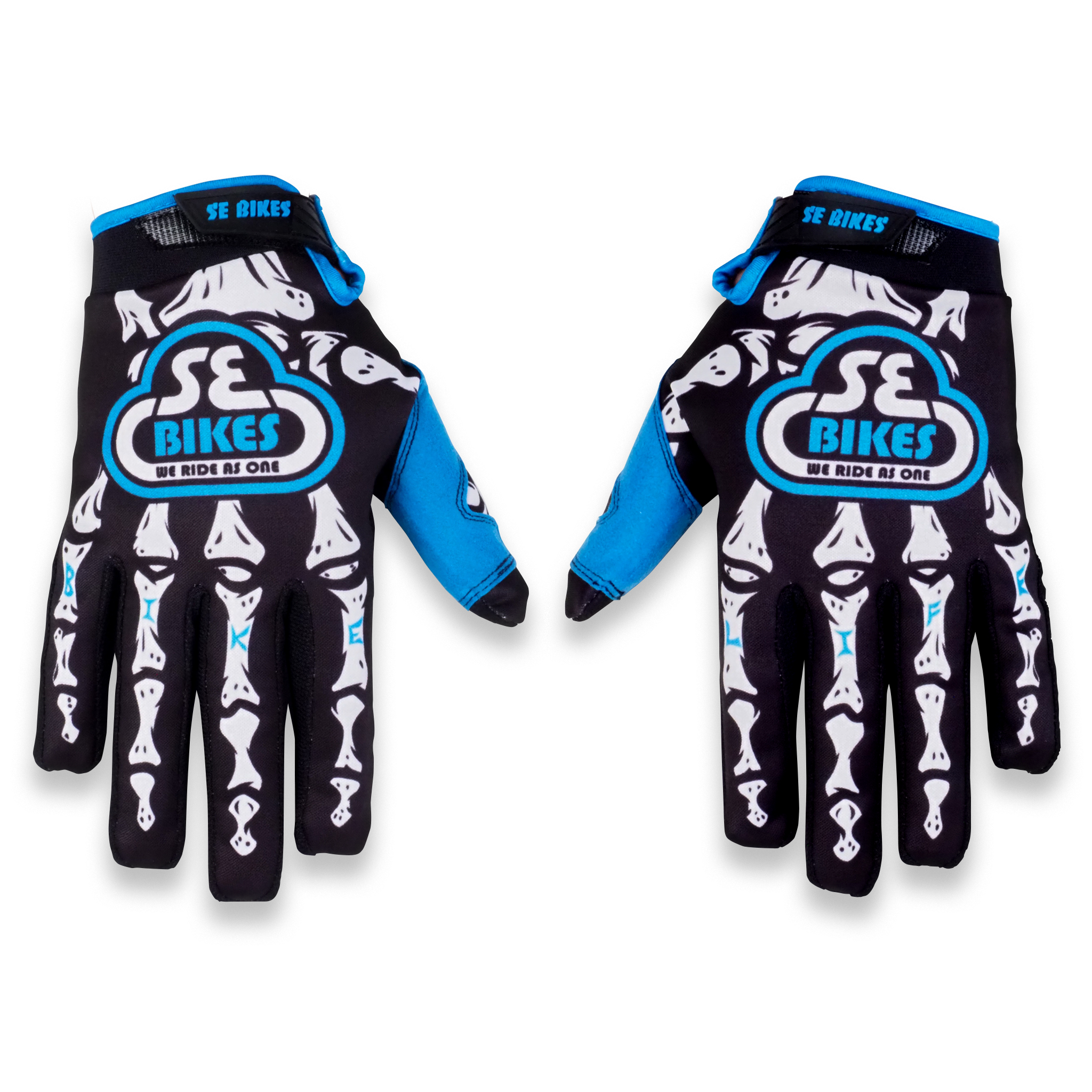 SE Skeleton Bike Life Gloves