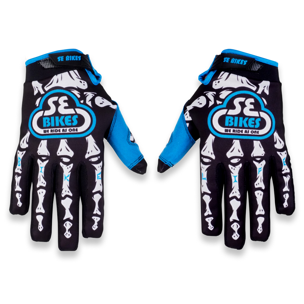 Skeleton bike gloves sales